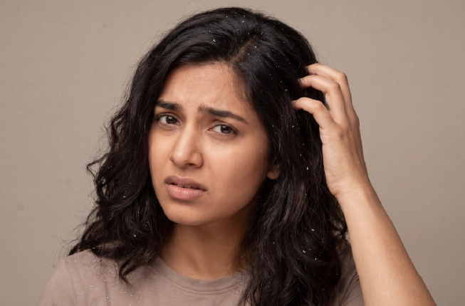 Persistent scalp itching or irritation
