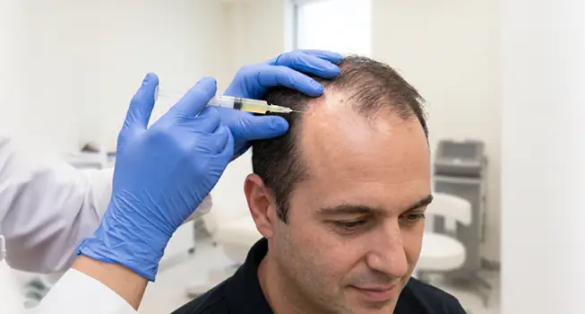Scalp Micro-Injections