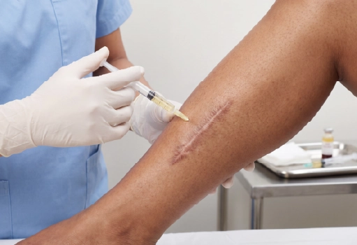 Atrophic Scars (Indented / Depressed)