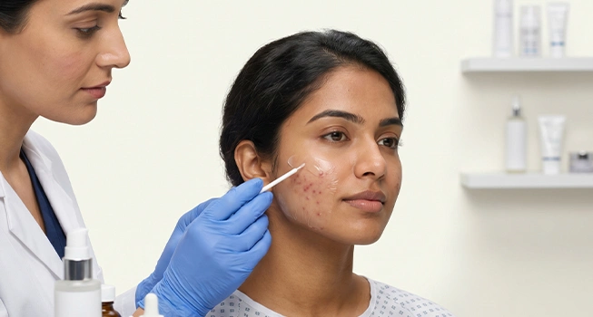 Targeted Spot Correction & Post-Care Shield