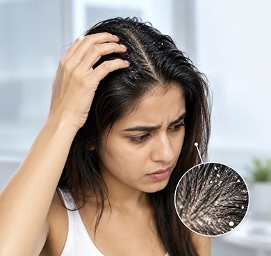 Those struggling with dandruff or oily scalp