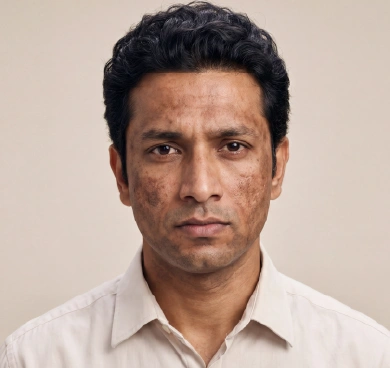 Hyperpigmentation resistant to creams