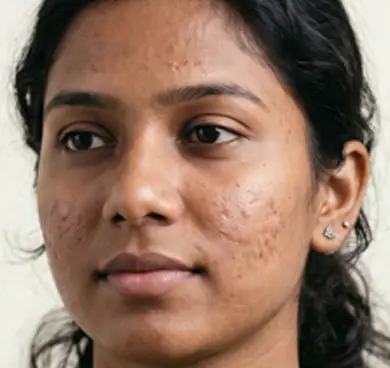 Those concerned about acne scars, pits, and open pores