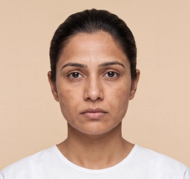 Individuals with mild pigmentation, tanning, or sun damage