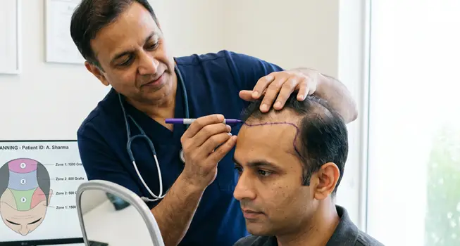 Hairline Design & Graft Planning
