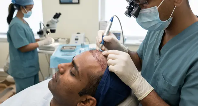 Implantation of Hair Follicles
