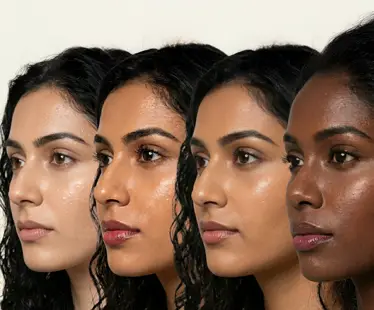 All skin types, including sensitive and darker skin tones