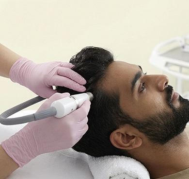 People seeking non-surgical hair regrowth solutions