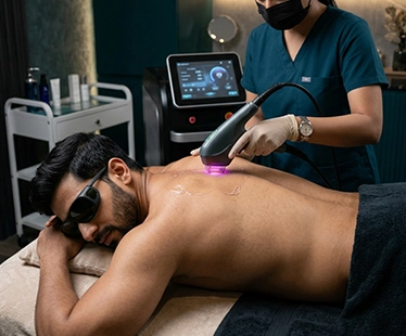 Back & Chest Hair Removal
