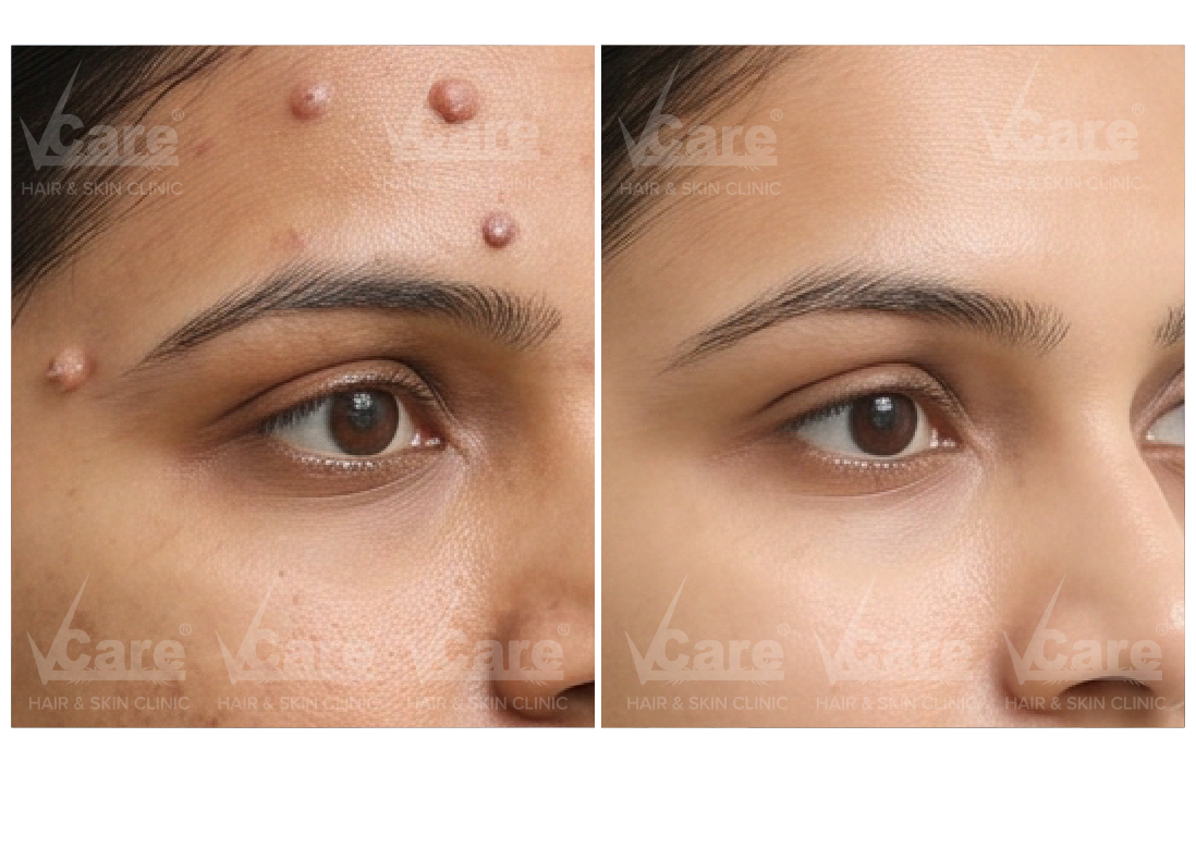 Before & After Wart Removal Treatment Results